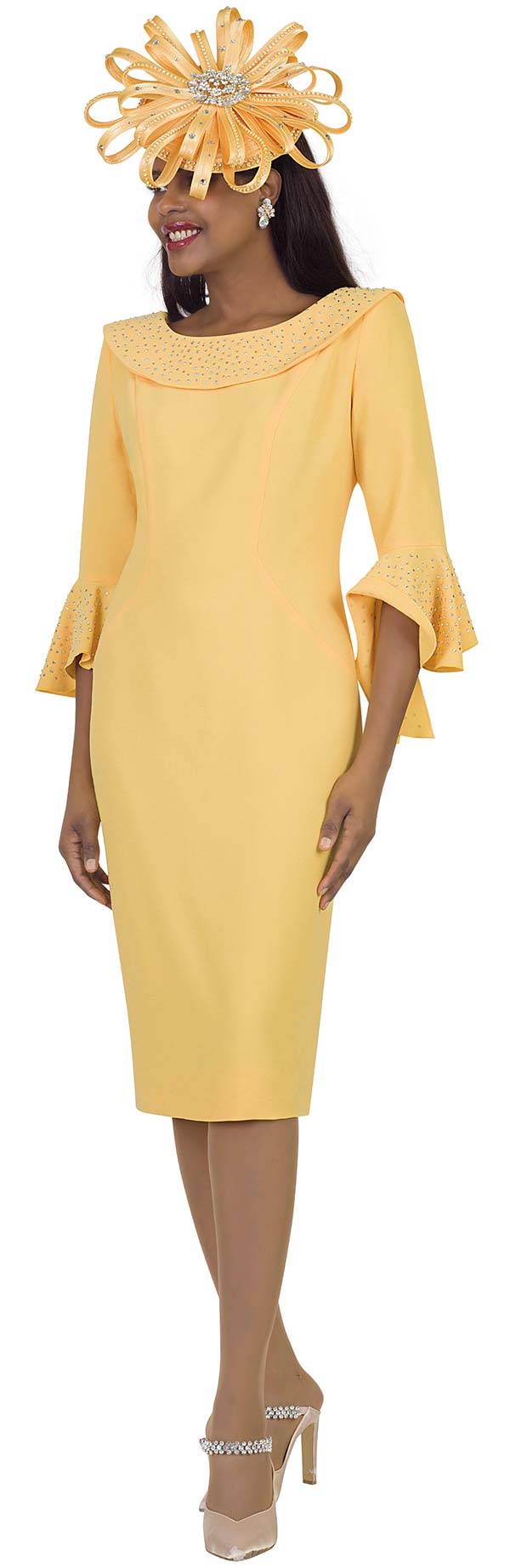 Yellow Church Dresses