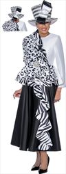 DCC - DCC4231 - Black / White - Multi Animal Print 