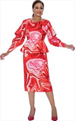 DCC - DCC4342 - Multi Swirl Pattern Skirt Set