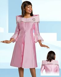 Donna Vinci 11970- Dress and Jacket Trimmed with Pearls and Rhinestones