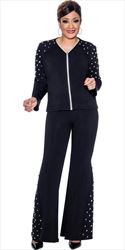 DCC - DCC532 - Black - Embellished Pant Set