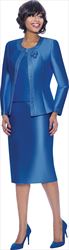 Terramina Women Church Suit with Embellished Trim on Jacket 7637