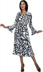 Terramina 7976 - Dress With Micro Pleat Skirt